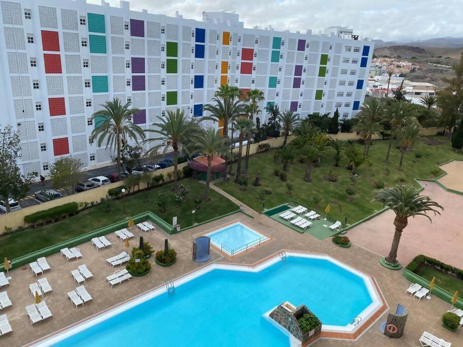 Eco Sunset Pdi 2 Bed & 2 Bath Air Con Fibra Apartment Maspalomas  Bagian luar foto